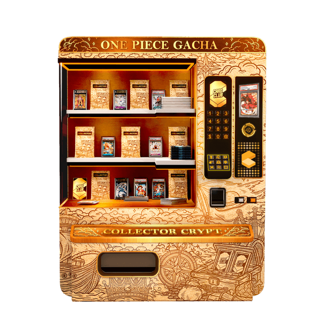 One Piece gacha machine