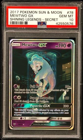 Mewtwo graded slab